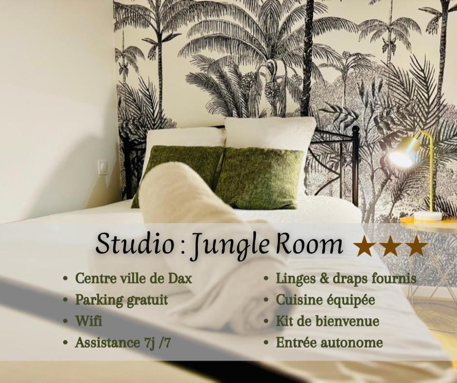 Jungle Room, Centre Apartment Dax